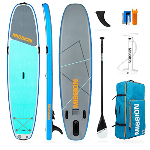 MISSION Zen Inflatable Stand Up Paddle Board iSUP 11'5" x 34" x 6