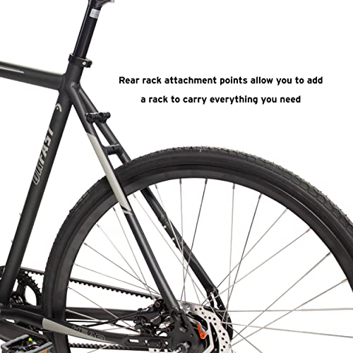 HEAD Head UR Fast 700c Belt Drive Urban Commuter Bike Black