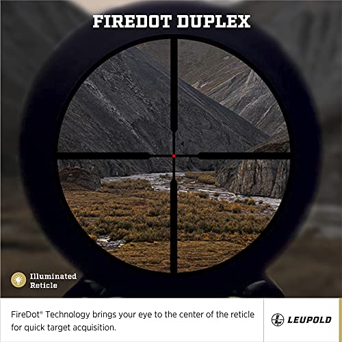 Leupold VX-5HD 3-15x56 CDS-ZL2 Side Focus Illuminated FireDot Duplex Riflescope