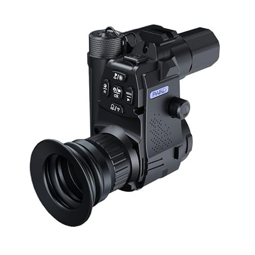 Pard Night Vision Monocular with Rangefinder and Clip-on Scope Black