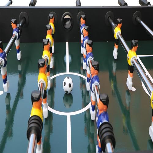 AiAigpt Premium Mini Foosball Table with Accessories Black
