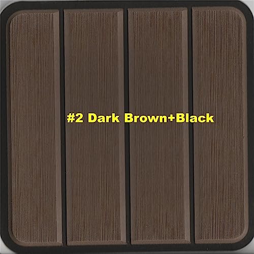 Zomanon Boat EVA Faux Teak Decking Floor Mat for 2005 Cobalt 246 Swim Platform - Multiple Color Options