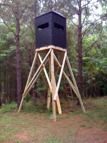Snap Lock Formex 4x4 Portable Interlocking Deer Hunting Blind w/Windows Multicolor