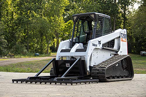 Dirt Rake 78" Skid Steer Landscape Attachment Harley Rake Land Leveler