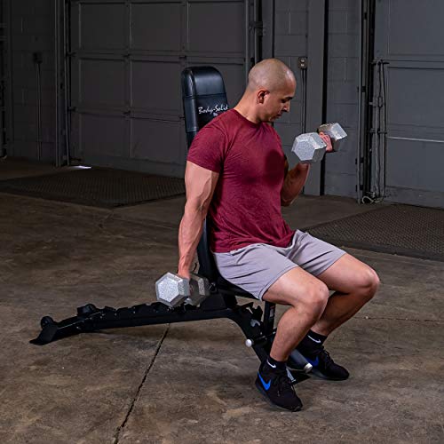 Body-Solid Pro Clubline SFID325B Adjustable Bench Black