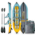 BOTE Zeppelin Aero 12 FT Inflatable Kayak Package Native Paradise
