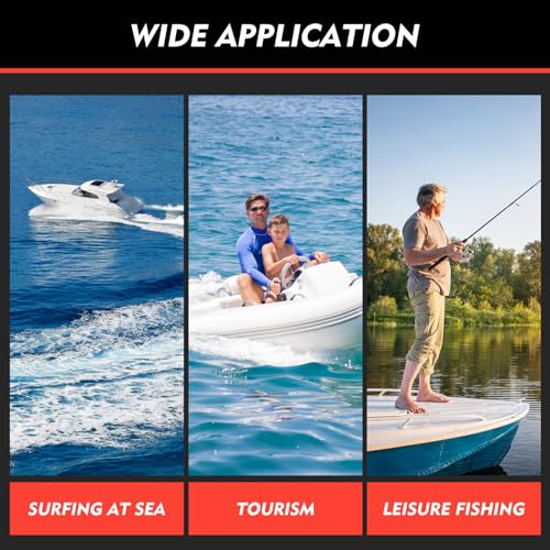Namiose 12HP 2 Stroke Outboard Motor 169cc Heavy Duty Fishing Engine