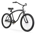 Firmstrong Bruiser Man 3-Speed Beach Cruiser Bicycle Matte Black