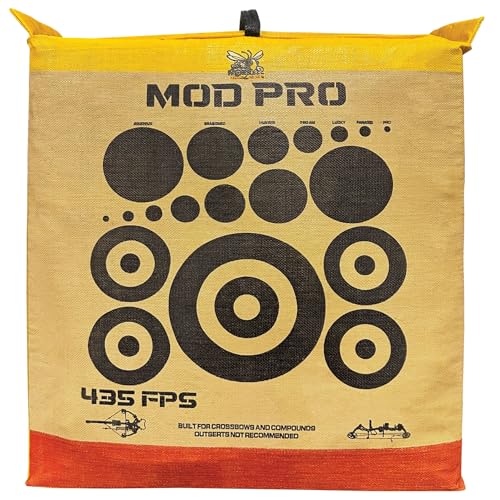 Morrell Yellow Jacket MOD Pro Archery Target with E-Z Tote Handle, 4 Pack Yellow