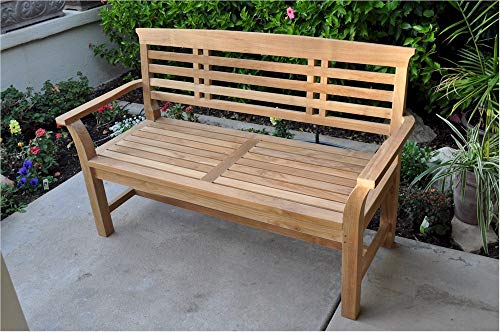 Anderson Teak No Cushion Sakura 2-Seater Bench Teak