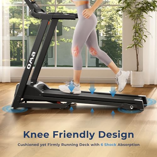 OMA Foldable Treadmill Black