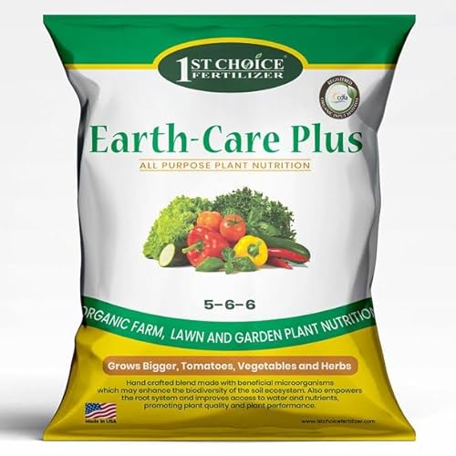 1ST CHOICE FERTILIZER Earth-Care Plus 5-6-6 Organic Fast Acting Fertilizer 1728lb