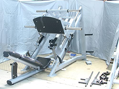 French Fitness 45 Degree Linear Leg Press Silver