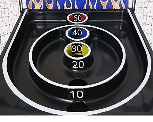 Hathaway Hot Shot Arcade Ball Roll and Score Machine Table Blue