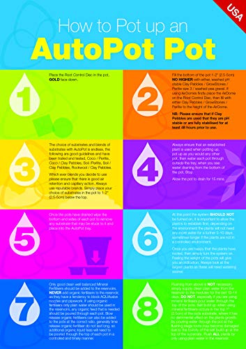 AutoPot Watering Systems 16 Pot XL Hydroponic System with 6.6 Gallon Pots and 60 Gallon FlexiTank Black