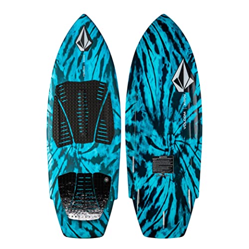 Ronix Volcom Sea Captain Wakesurf Board Tie Dye Azure Blue