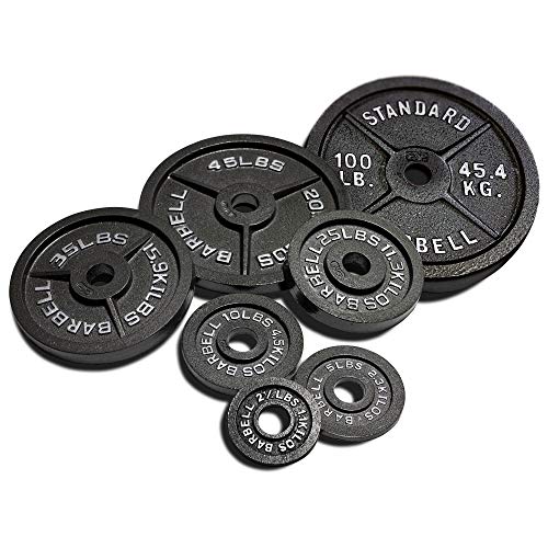 CAP Barbell Olympic Weight Set Charcoal