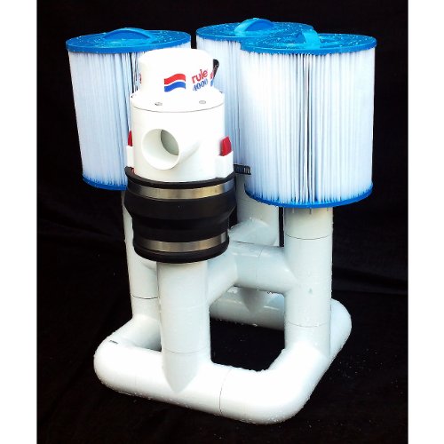 Natural Current Water Products NCSBF40K Savior Bottom Feeder Pool and Spa Pump Filter System