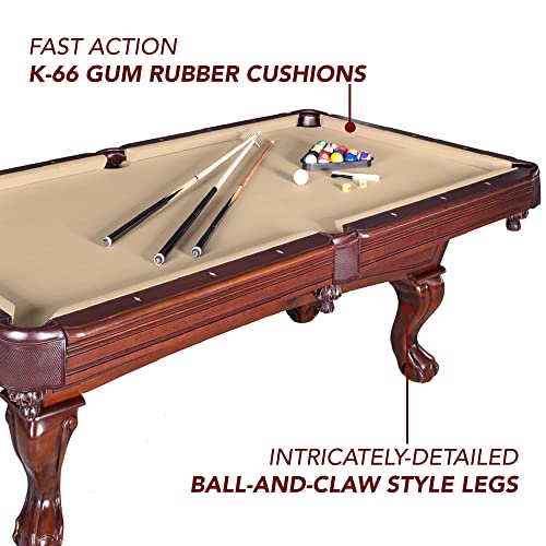 Hathaway Augusta 8-ft Pool Table Walnut Finish