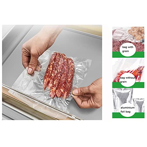 TECHTONGDA Vacuum Sealer Packaging Machine Stainless Steel Grey