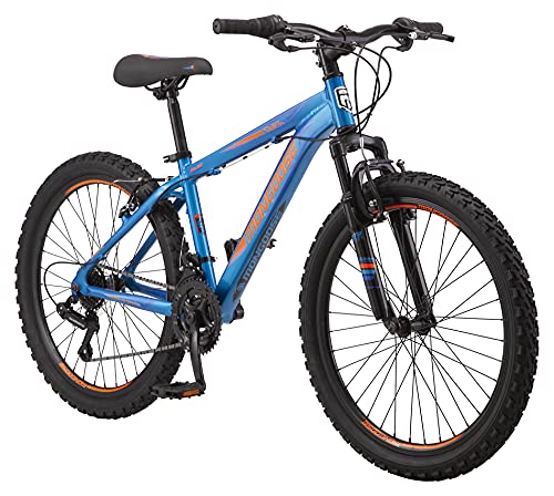 Mongoose Flatrock Hardtail Mountain Bike Blue