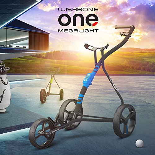 Golf Trolley TGU 3-Wheel Golf Cart Blue