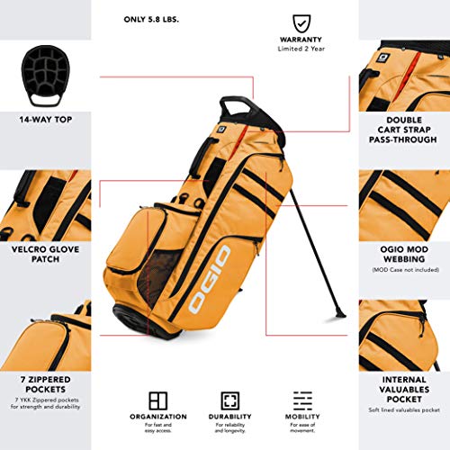 OGIO 2020 Convoy SE Stand Bag Mustard