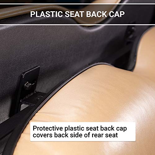 Golf Cart King MODZ® Flip4 Club Car DS Golf Cart Rear Seat Kit - Buff