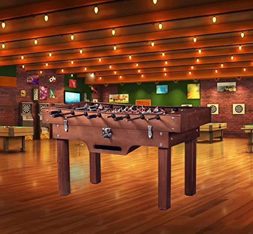Bilhares Carrinho Professional Wood Foosball Table Brown Green