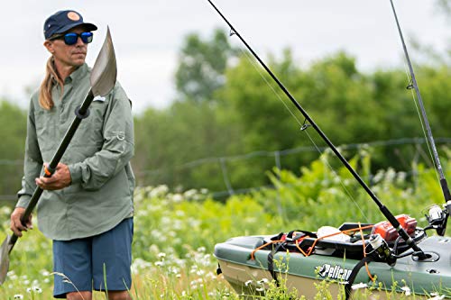 Pelican Sentinel 100X Angler Fishing Kayak Khaki Camo