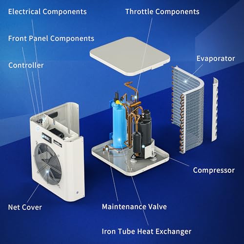 Villastar Pool Heater 16000 BTU/hr Electric Above Ground & Inground Pools