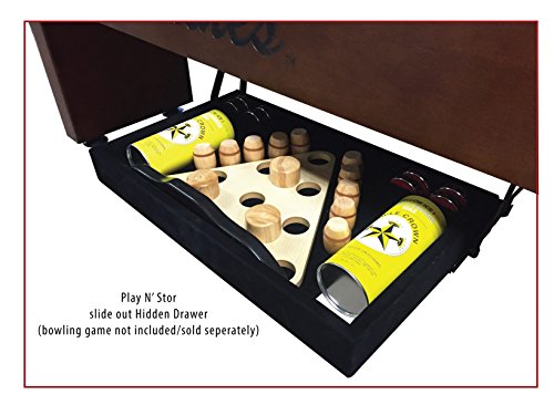 Holland Bar Stool Co. Officially Licensed Western Michigan Shuffleboard Table 12'