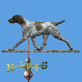 German Shorthaired Pointer Hand Carved & Painted Weathervane 22 Inch