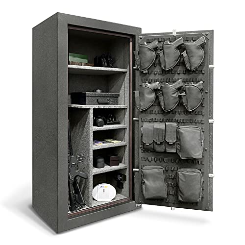 Stealth Essential Gun Safe EGS28 Special Edition FLAG 28 Gun Capacity California DOJ Approved Black