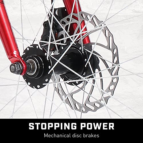 Mongoose Dolomite Fat Tire Mountain Bike Red