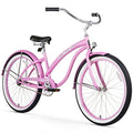 Firmstrong Bella Classic Women's Beach Cruiser Bicycle Pink