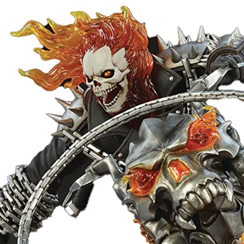 Contest of Champions Marvel Ghost Rider ⅙ Scale Statue Figure Diorama Silver