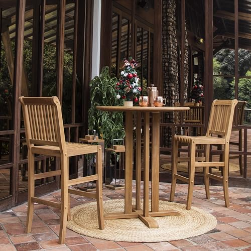 Cambridge Casual Teak Wood Mosko Bistro 3-Piece Set