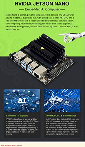 XYGStudy JetRacer Pro AI Kit Accessories for Jetson Nano Racing Robot Car