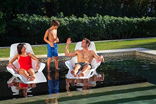 REZVANI FURNITURE STUDIO Tenjam Shayz Pool Lounge Chairs Set of Two Custom Colors