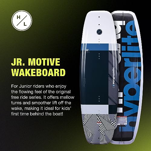Hyperlite Motive Jr. Kids Wakeboard Package with Remix Bindings Multi-color