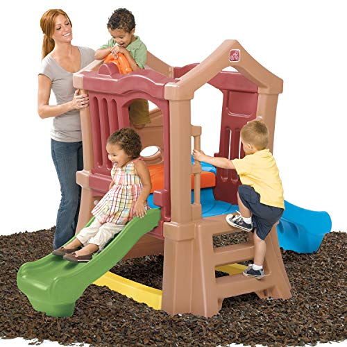 Step2 Play Up Double Slide Climber Outdoor Playset Multiple