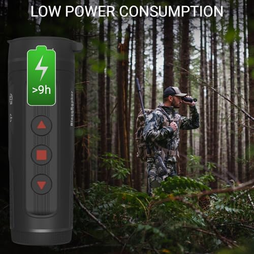 theOpticGuru ATN BlazeSeeker Thermal Hunting Monocular Black