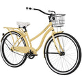 Huffy Woodhaven 26 Inch Women's Cruiser Bike Cream Yellow