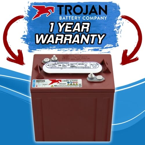 Banshee Trojan T-125 6V Deep Cycle Flooded Battery