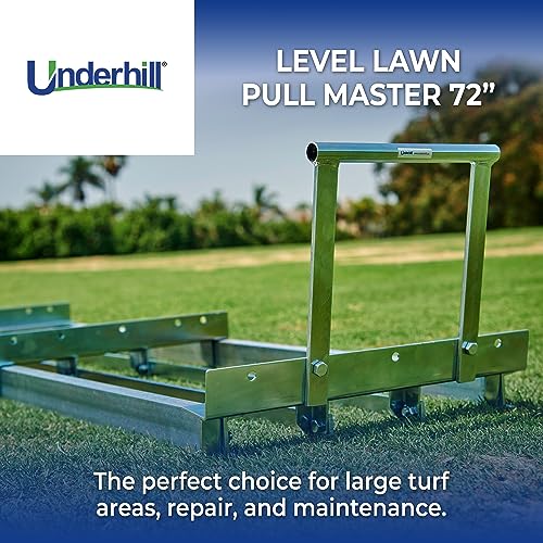 Underhill 72 Inch Lawn Spreader Metal Stainless Steel Steel