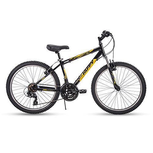 Huffy Hardtail Mountain Trail Bike Gloss Black