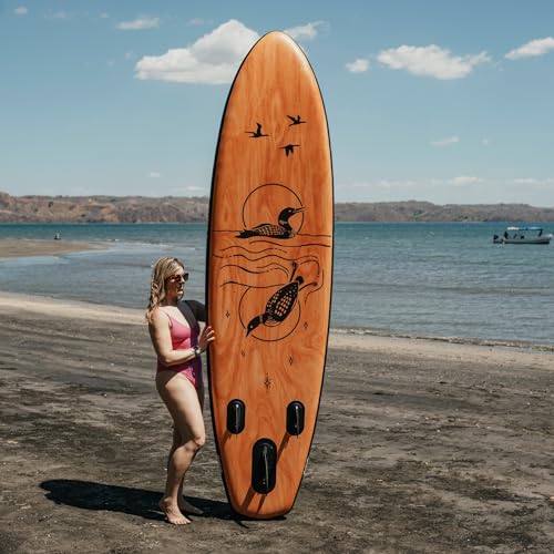 Float-Eh Premium Inflatable Paddle Board 10'6" Black