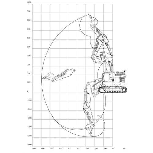 TOUCAN RC HOBBY 1/14 Lesu Metal Three-Arm Hydraulic RC Excavator Model