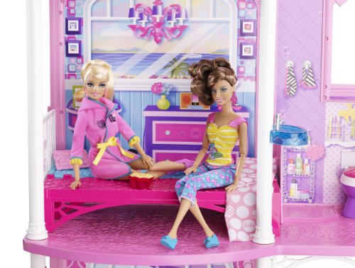 Barbie 2-Story Beach House Multicolor